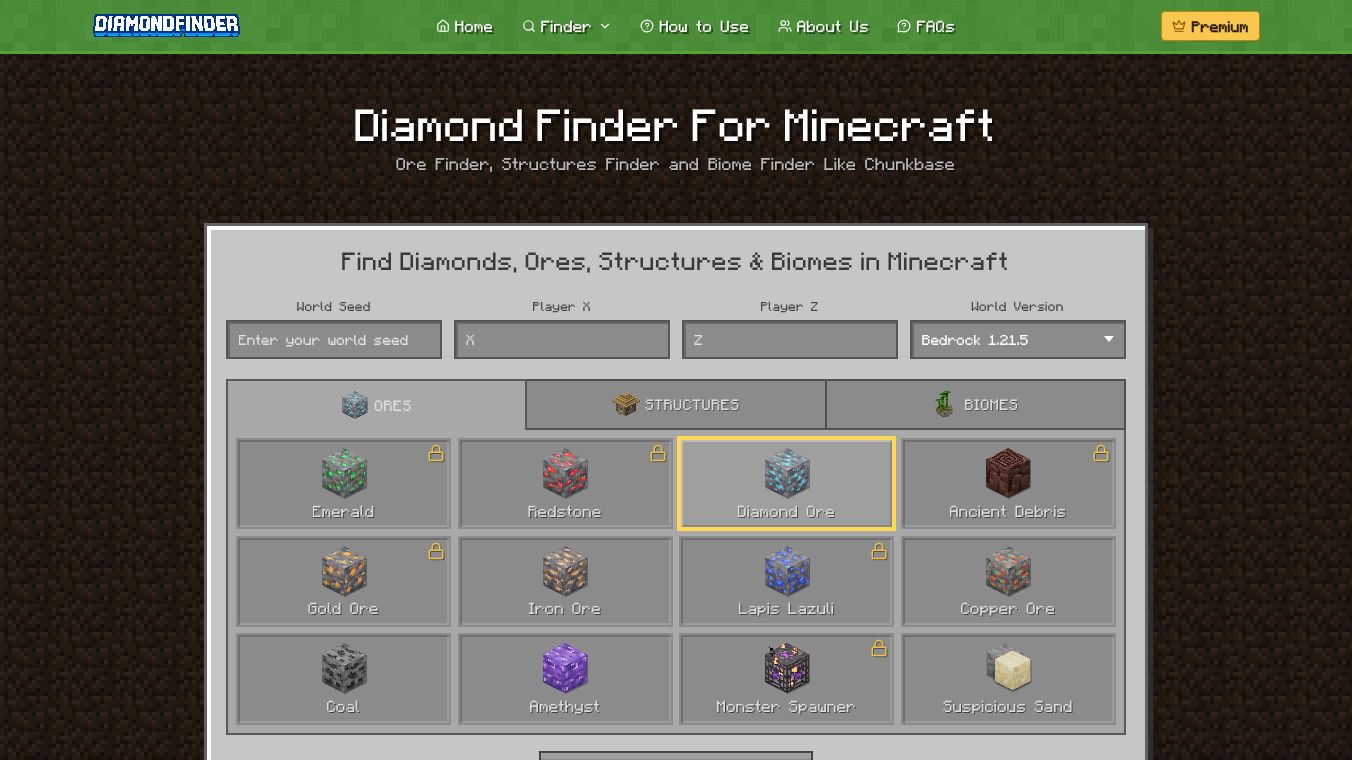Diamond Finder