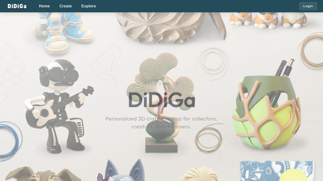 Didiga AI 3D Print Studio