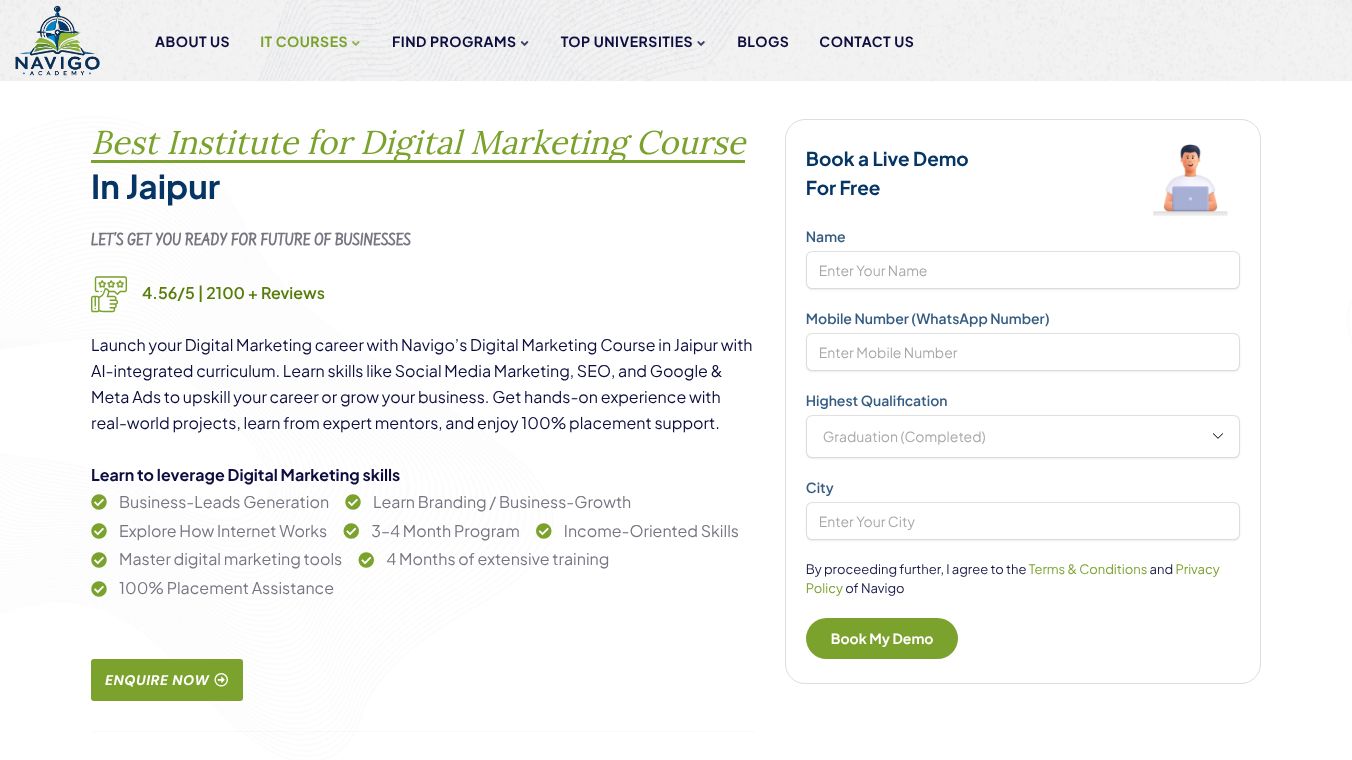 Digital Marketing course