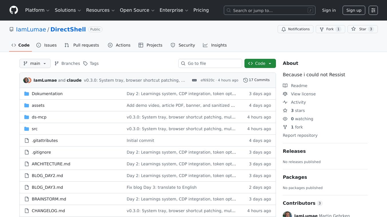 Directshell - Agents can now use any App