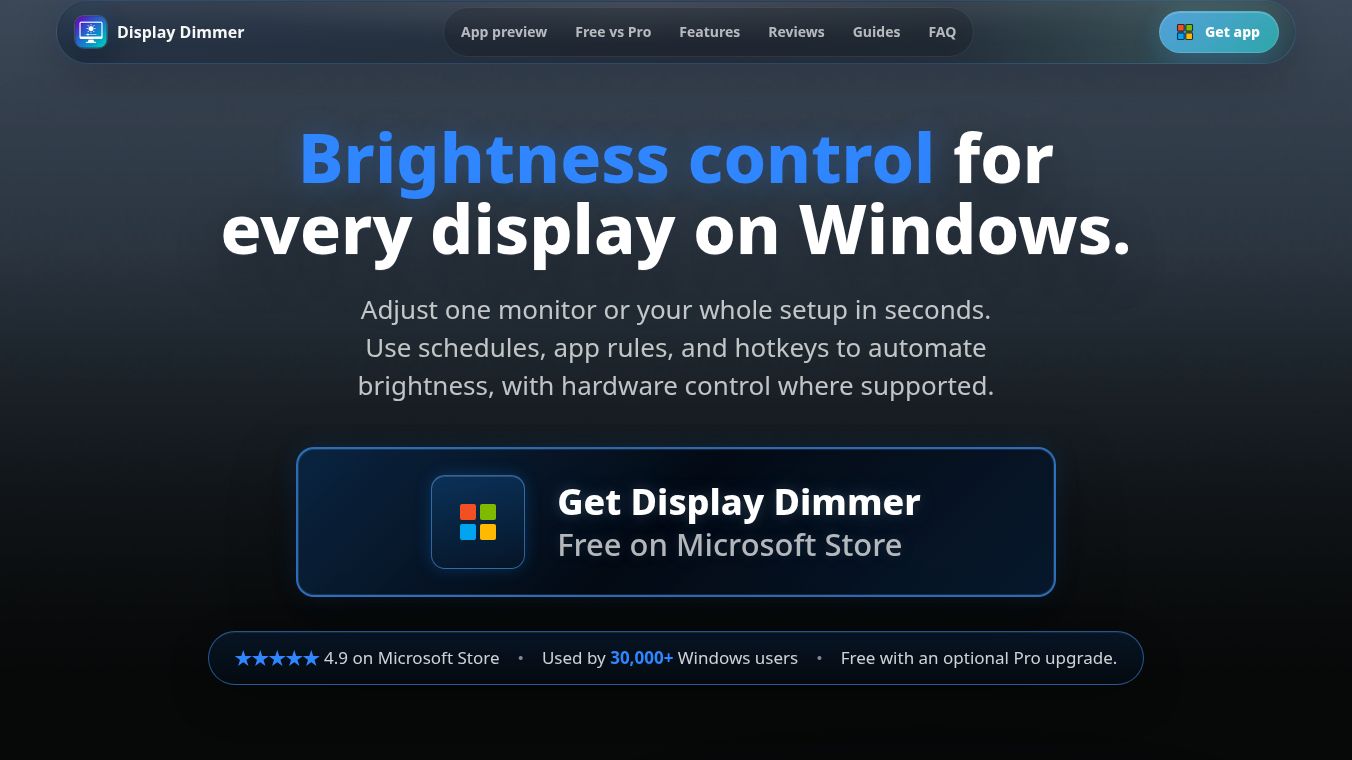 Display Dimmer