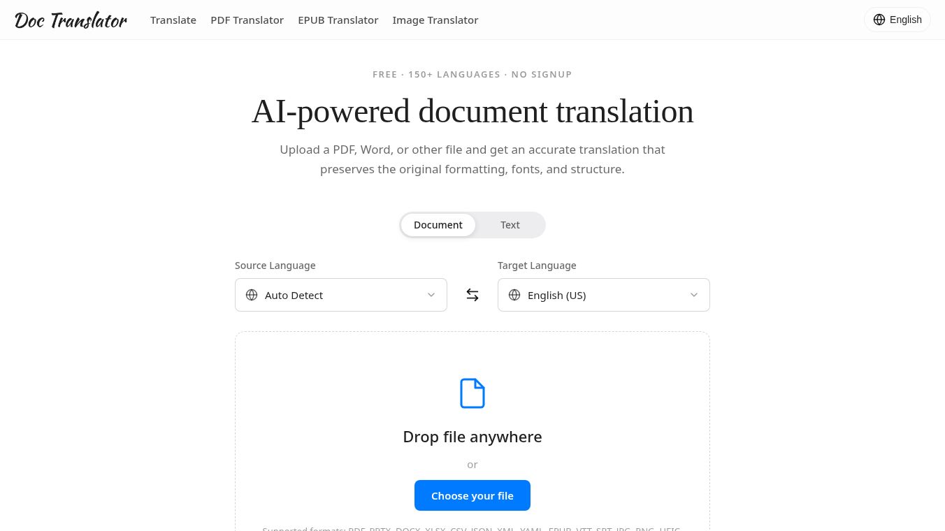 Doc Translator