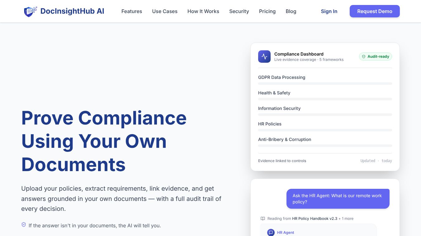 DocInsightHub AI
