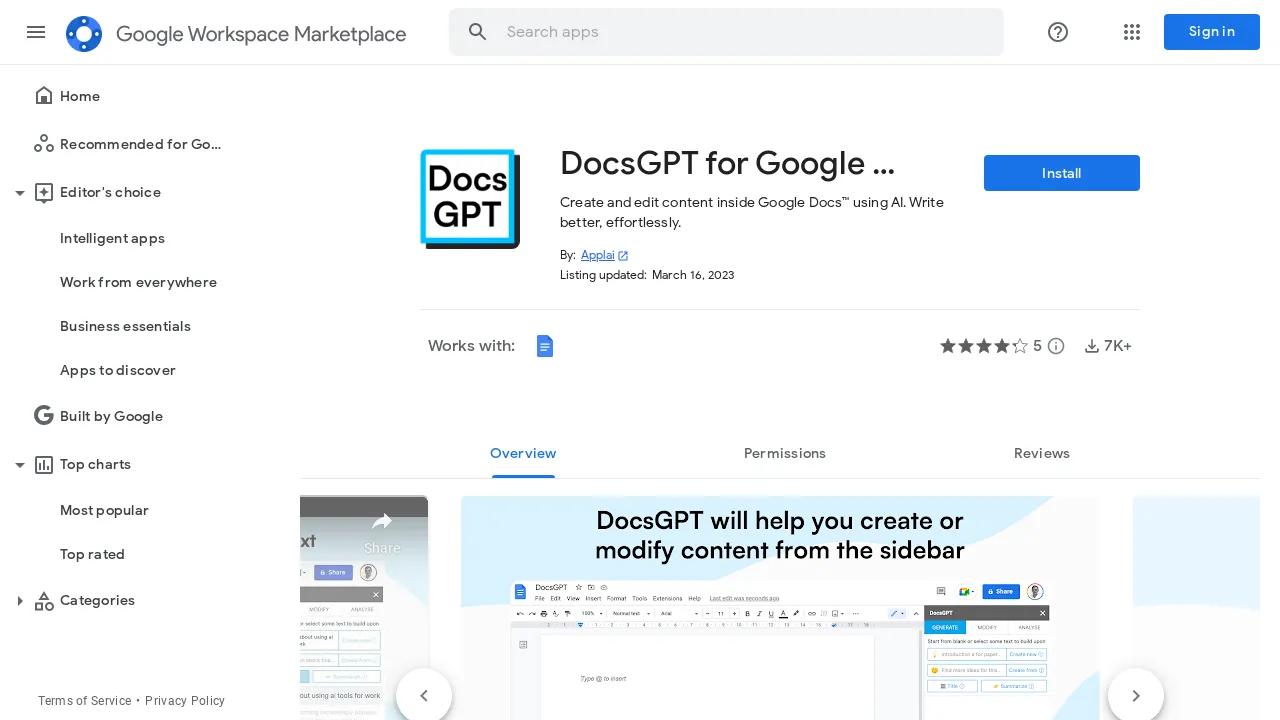 Docs GPT by Applai