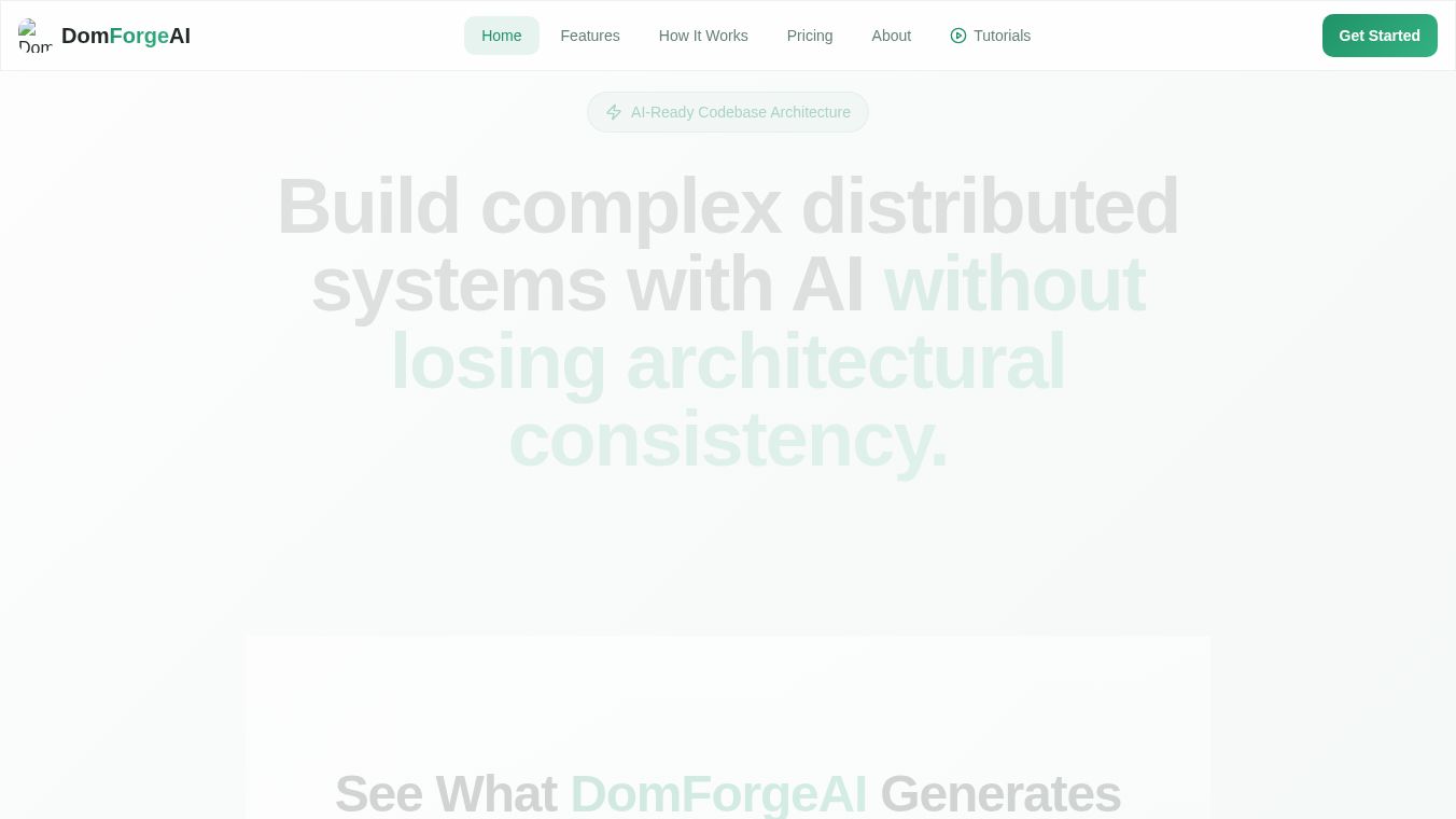 DomForgeAI