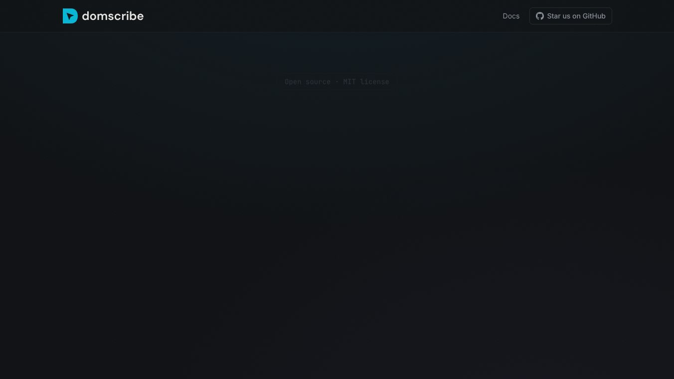 Domscribe