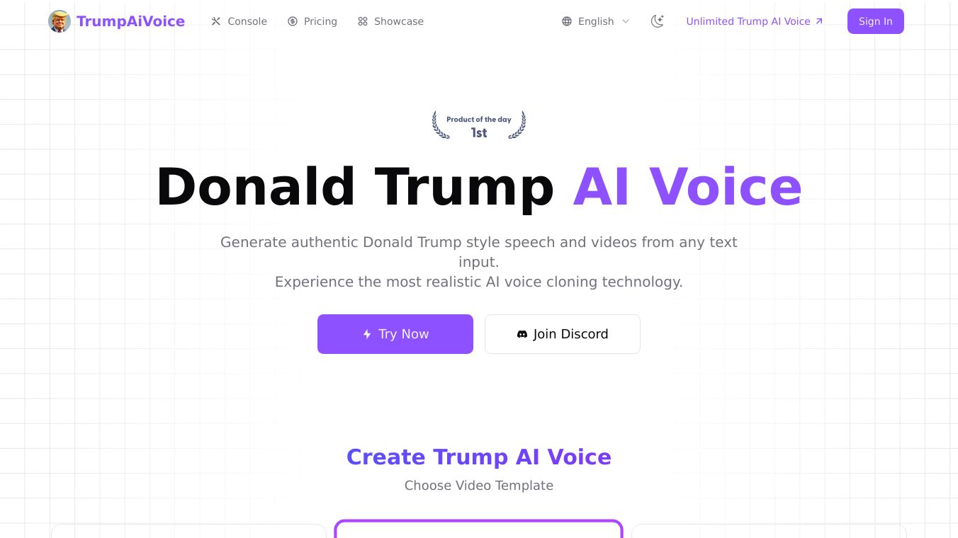 Donald Trump Ai Voice