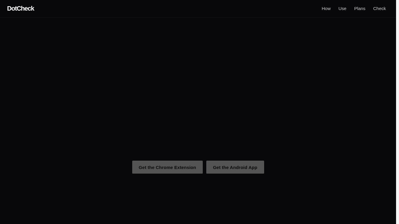 DotCheck: AI Media Detector