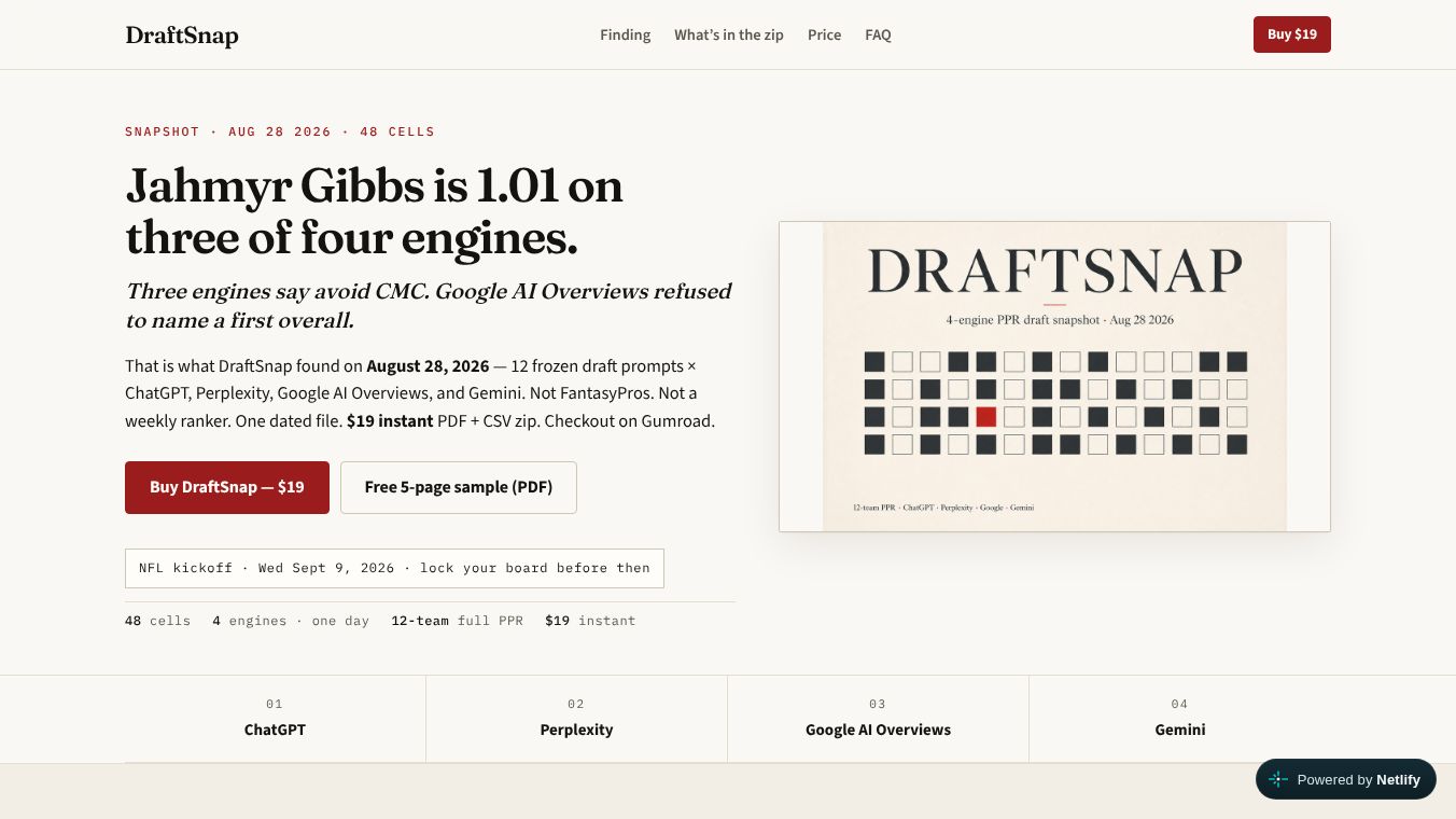 DraftSnap