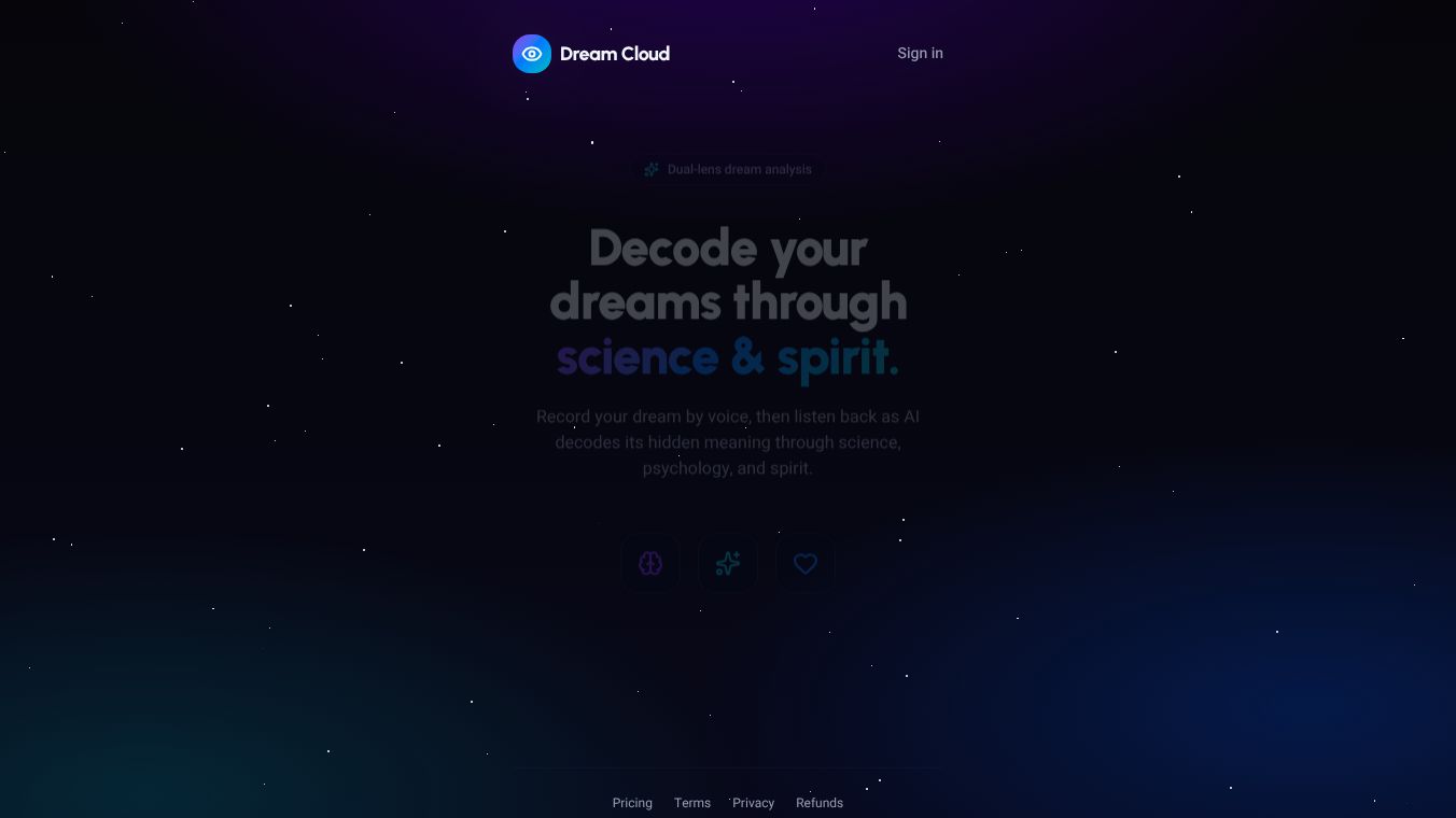 Dream cloud
