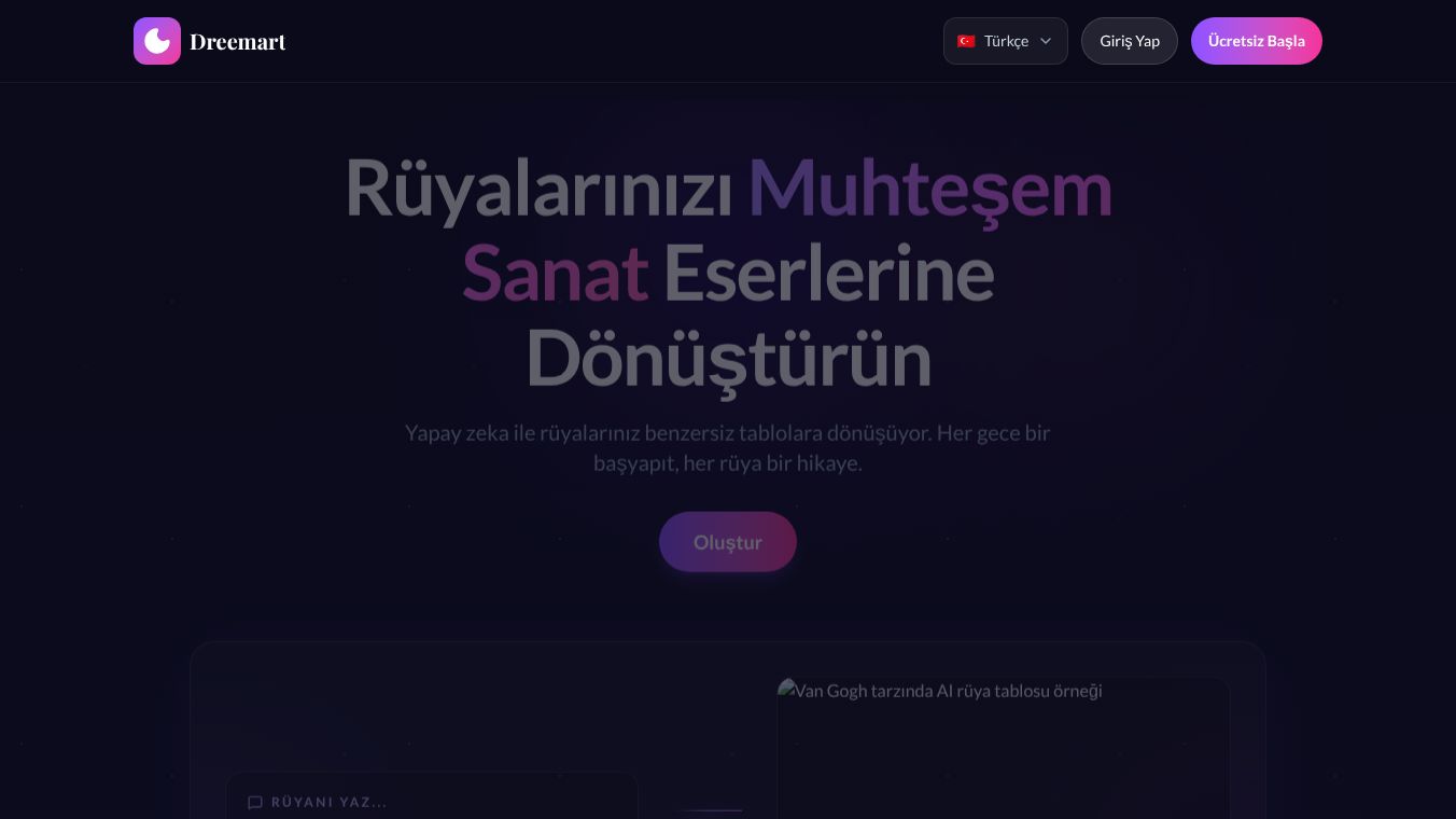 Dreemart AI - Turn Your Dream Into Art