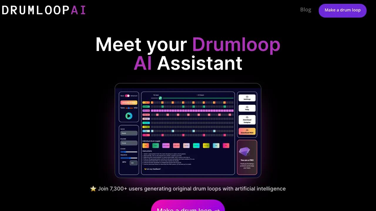 Drumloop AI