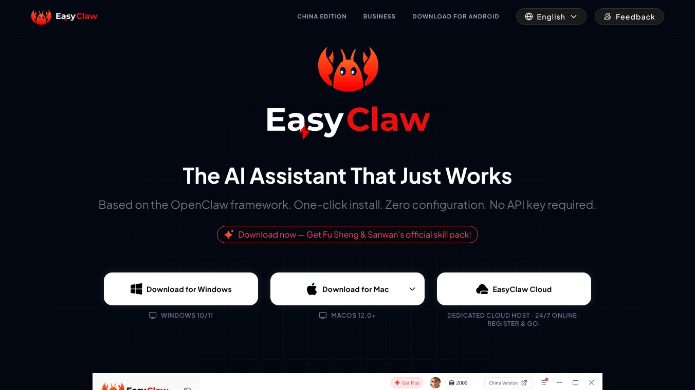 EasyClaw | The Native OpenClaw App for Mac & Windows