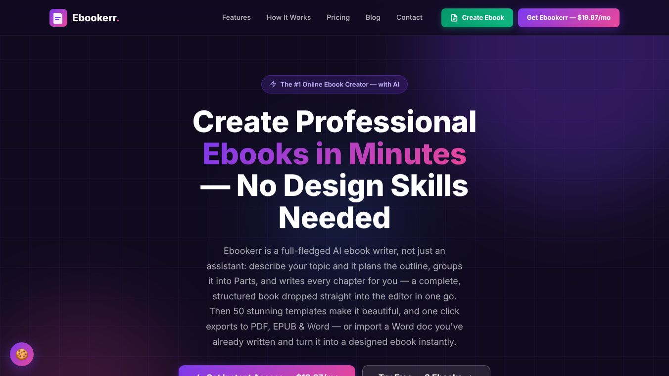 ebookerr - Your Ebook Creator