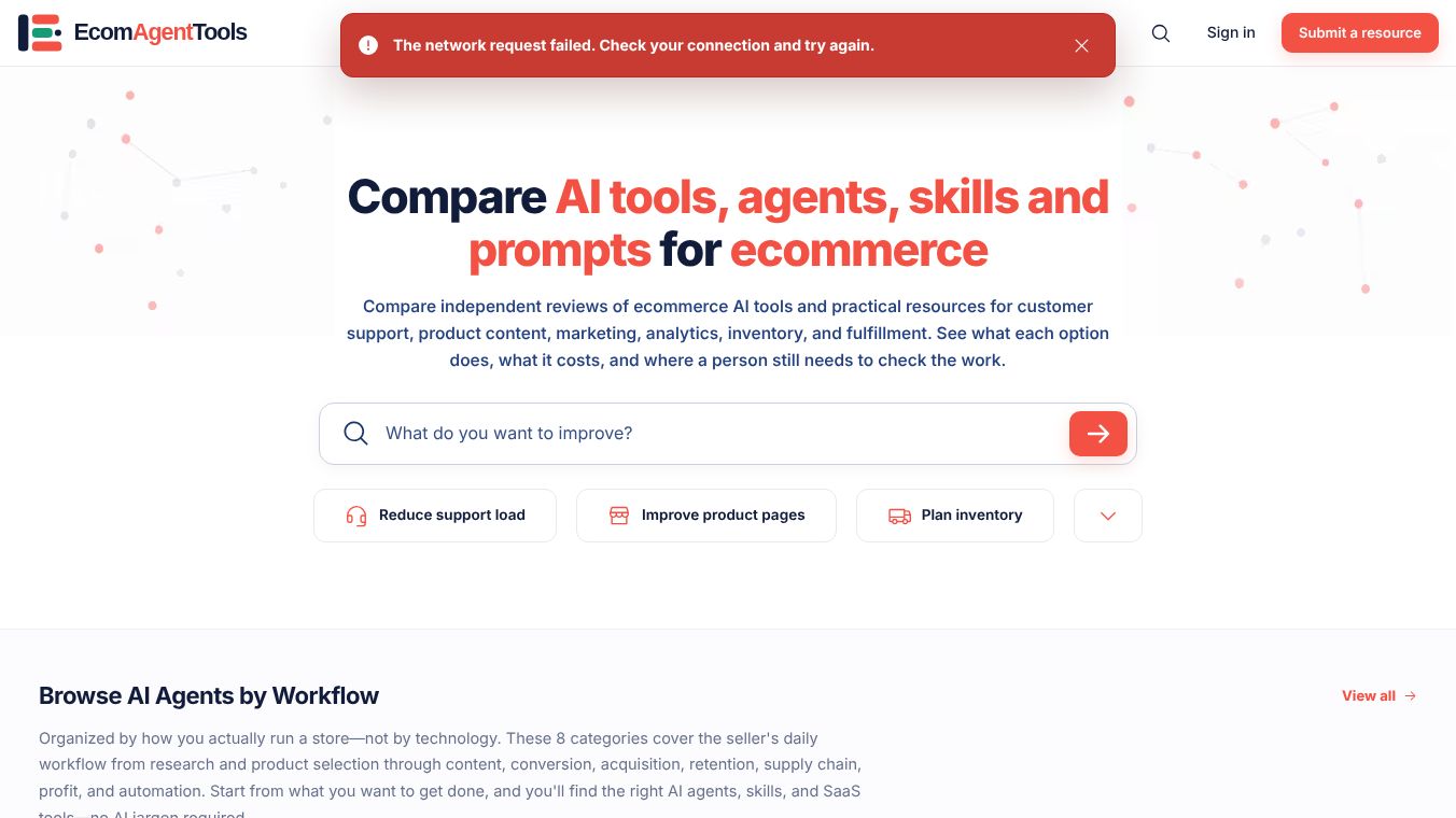 Ecom Agent Tools