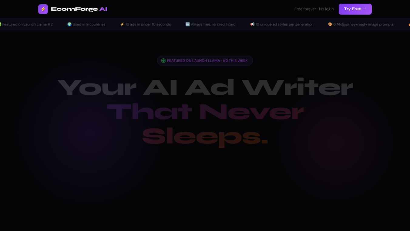 EcomForge AI