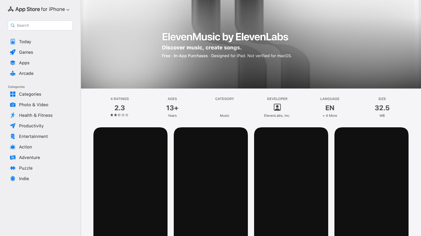 ElevenMusic by ElevenLabs