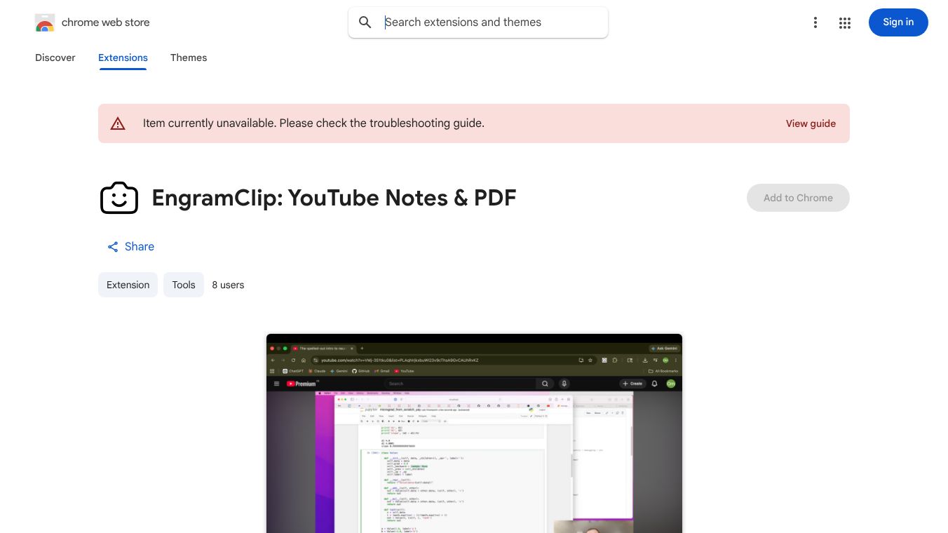 EngramClip: YouTube Notes & PDF