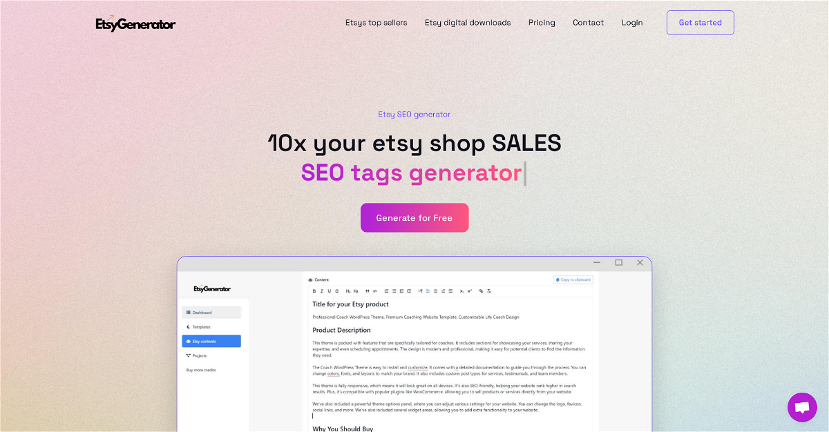 EtsyGenerator