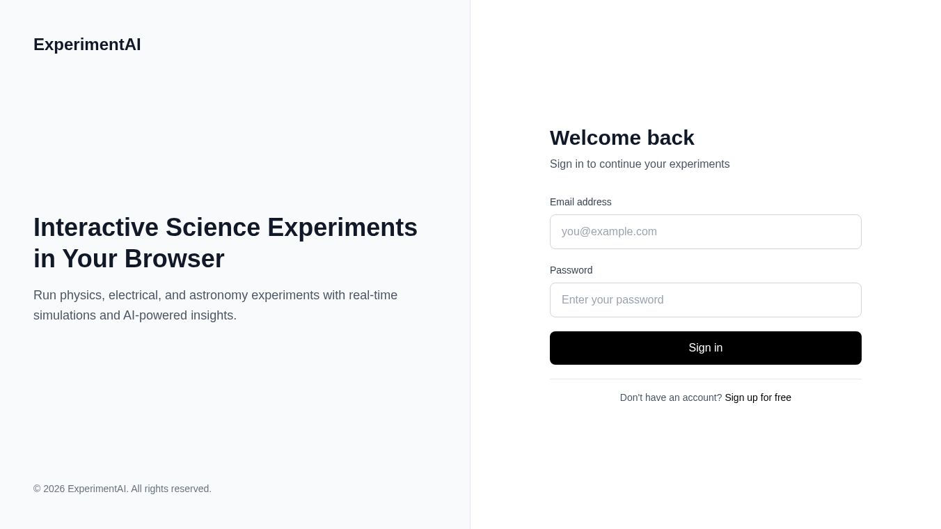 ExperimentAI