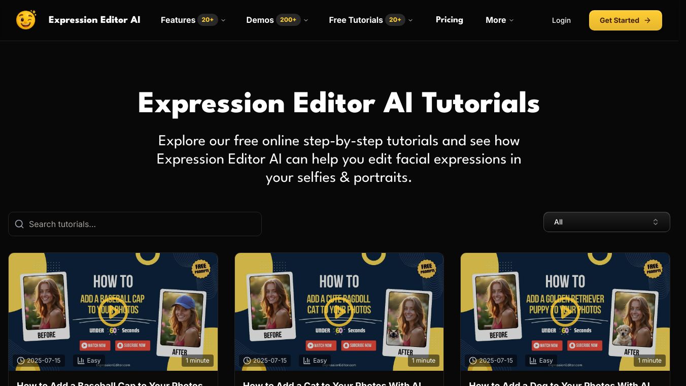 Expression Editor AI Free Tutorials