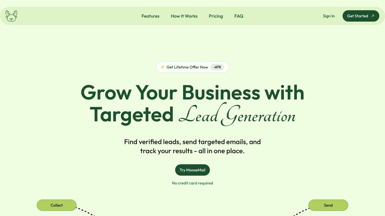 Extract verified leads, warmup & Send emails at mass