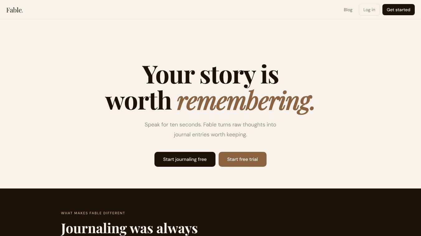 Fablejournal
