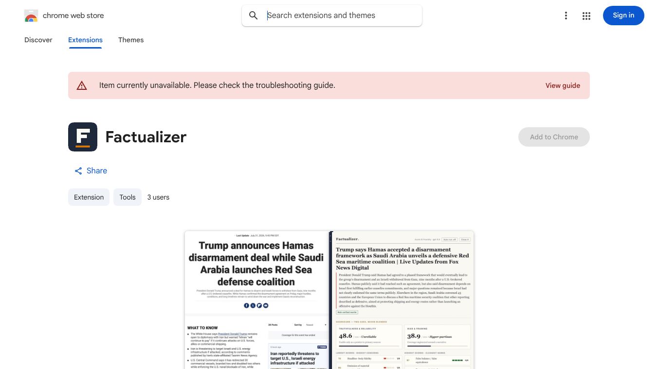 Factualizer