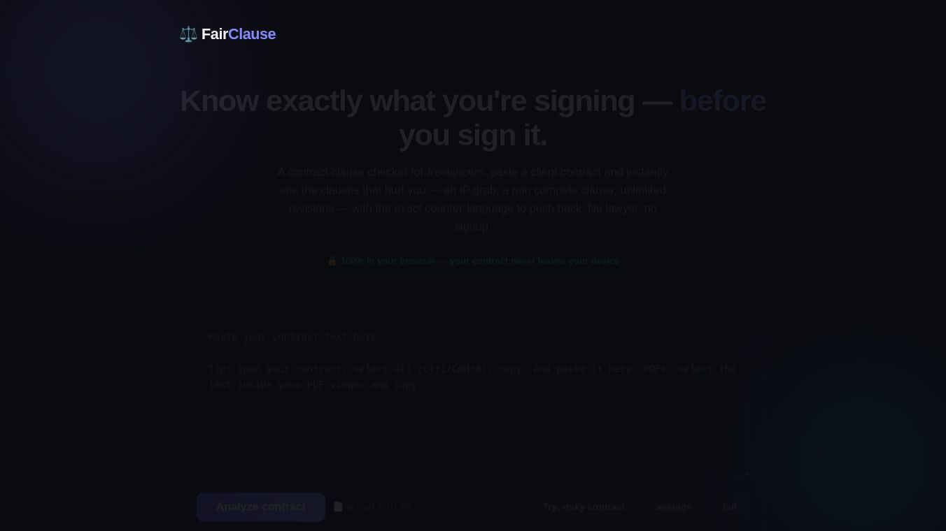 FairClause