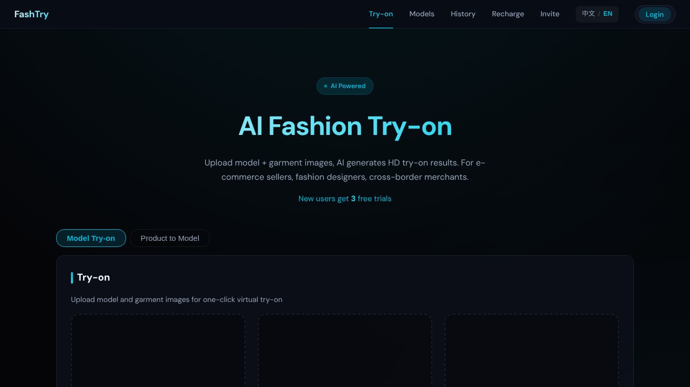 Fashtry – AI Fashion Try-On