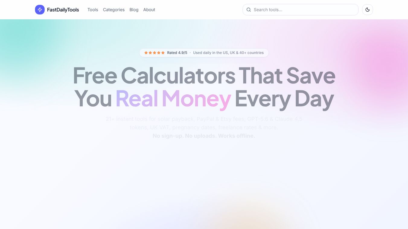 FastDailyTools