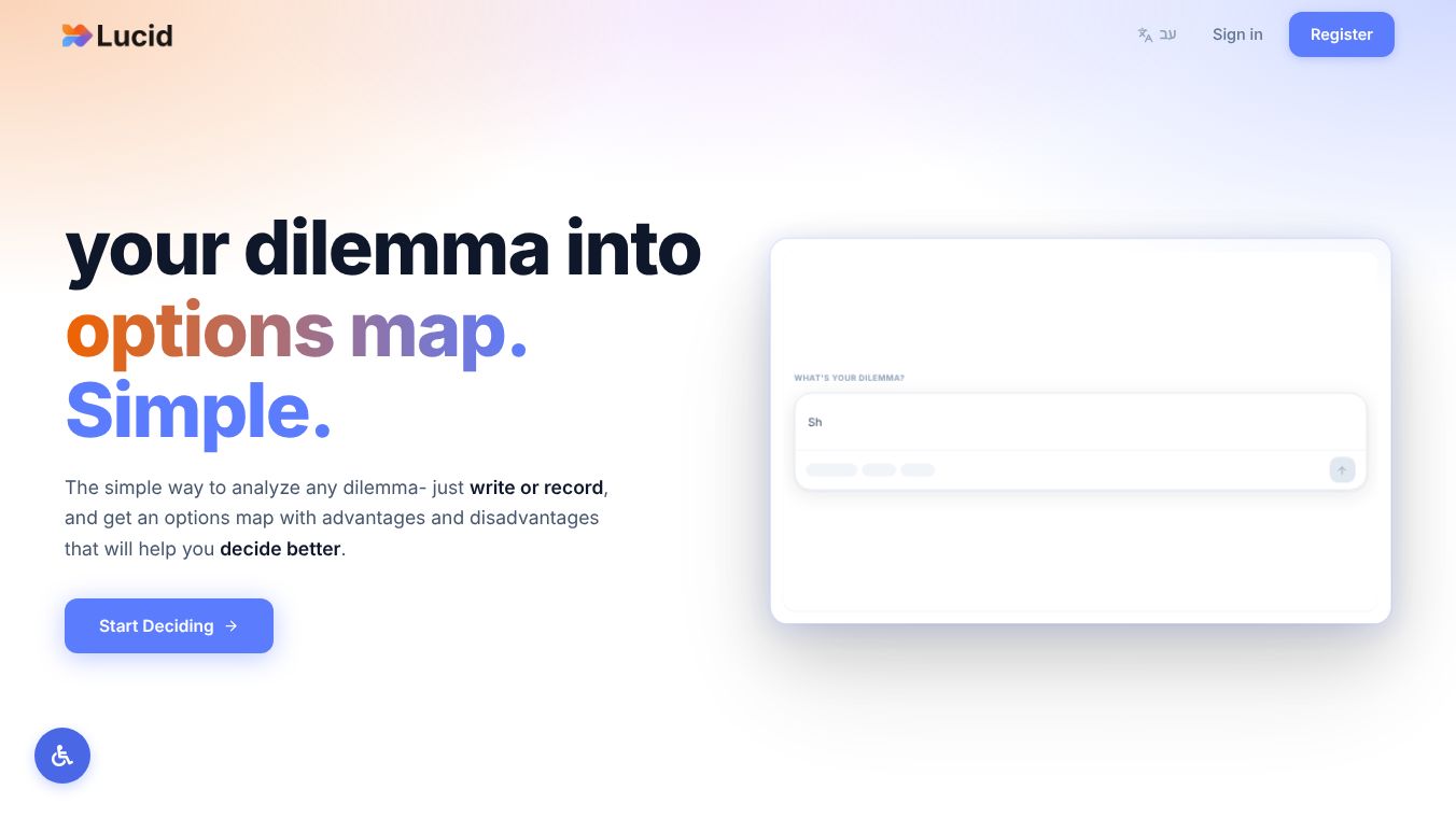 FastLucid - AI Decision Board