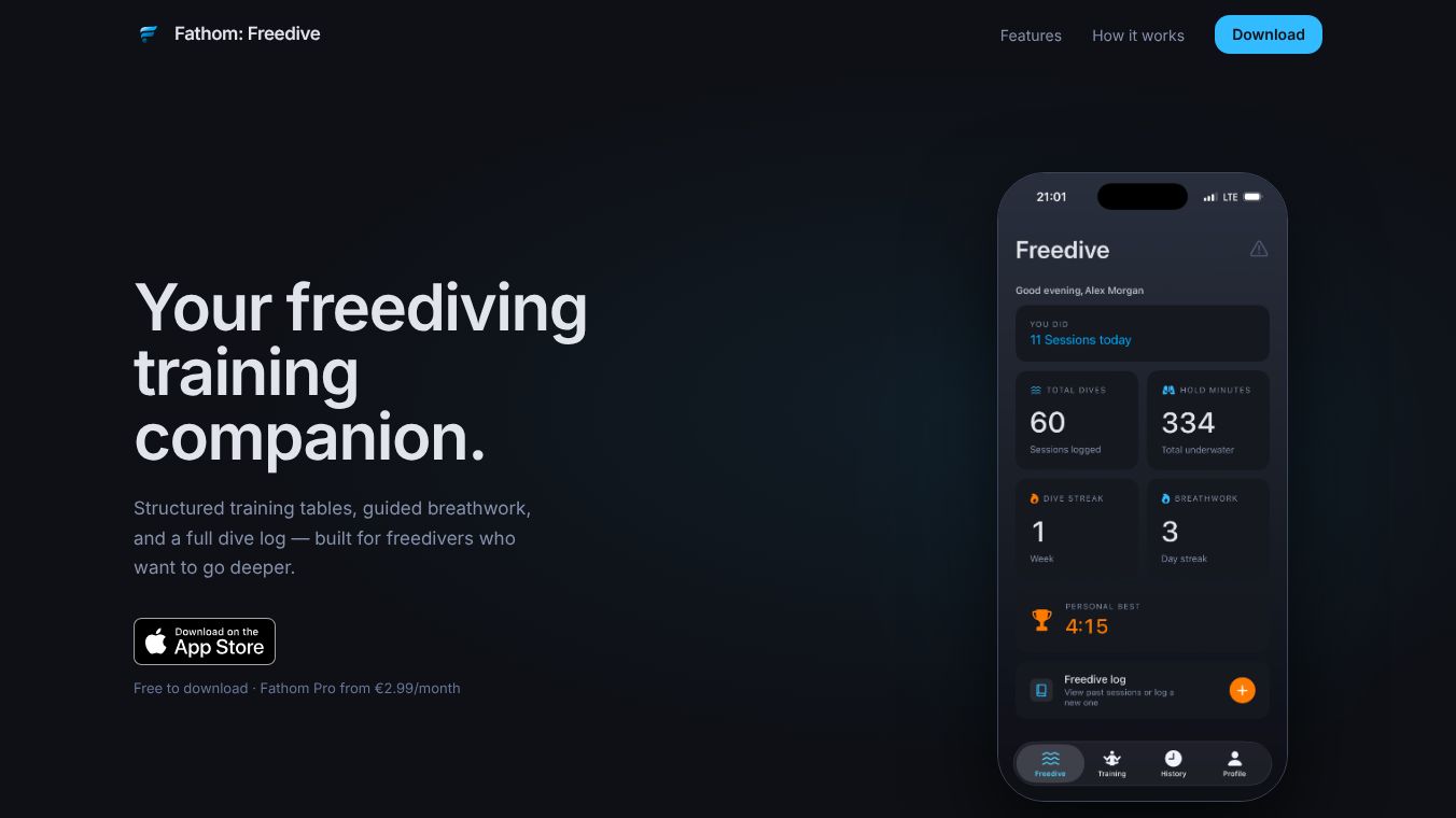 Fathom: Freedive