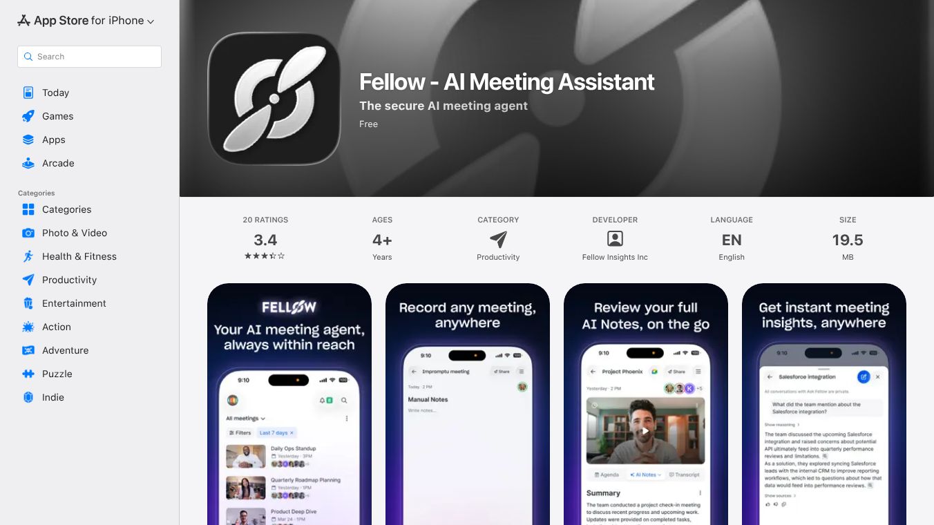 Fellow for iOS