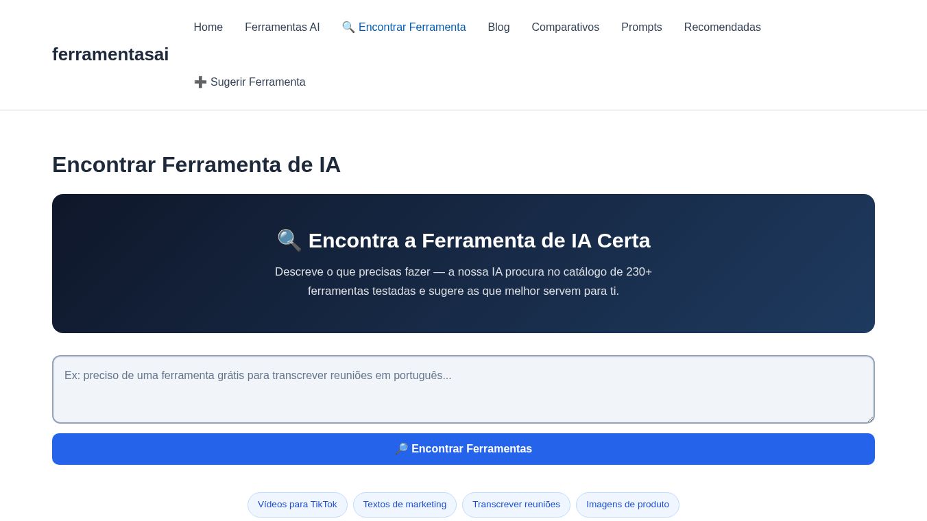 ferramentasai
