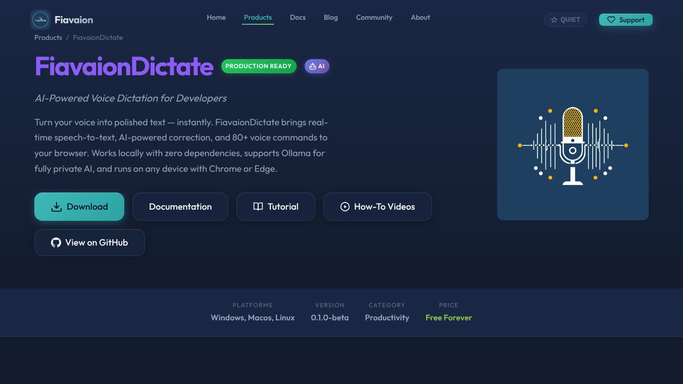 FiavaionDictate