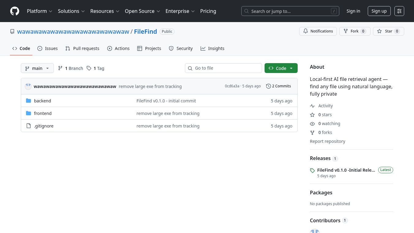FileFind — Ask Anything About Your Files