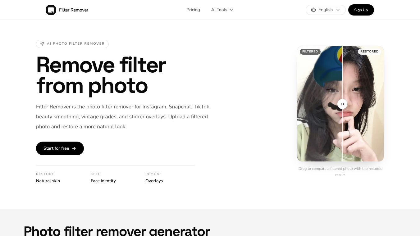 Filter Remover