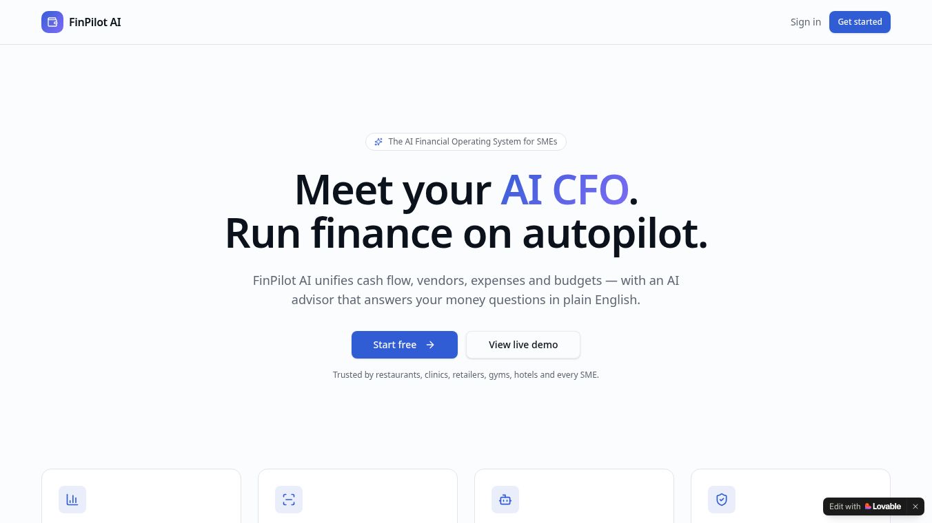 Fin Pilot AI CFO