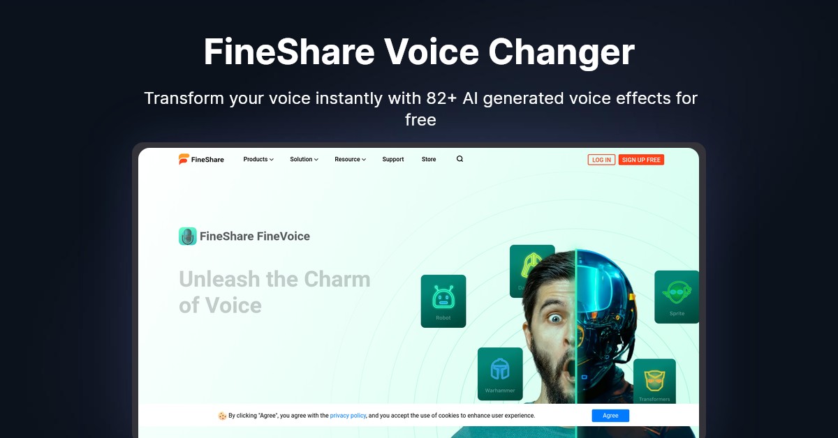 FineShare Voice Changer