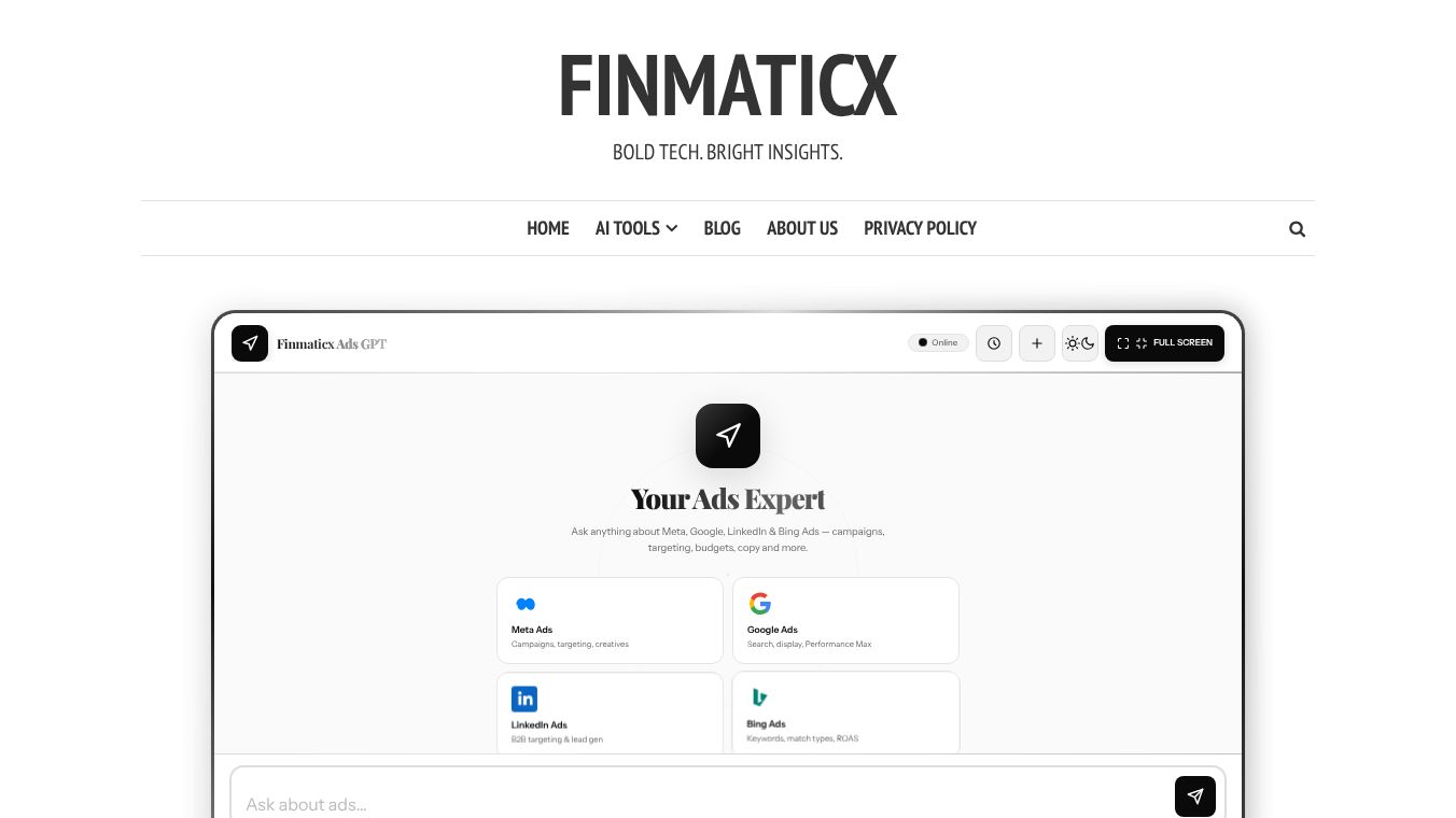 Finmaticx AI