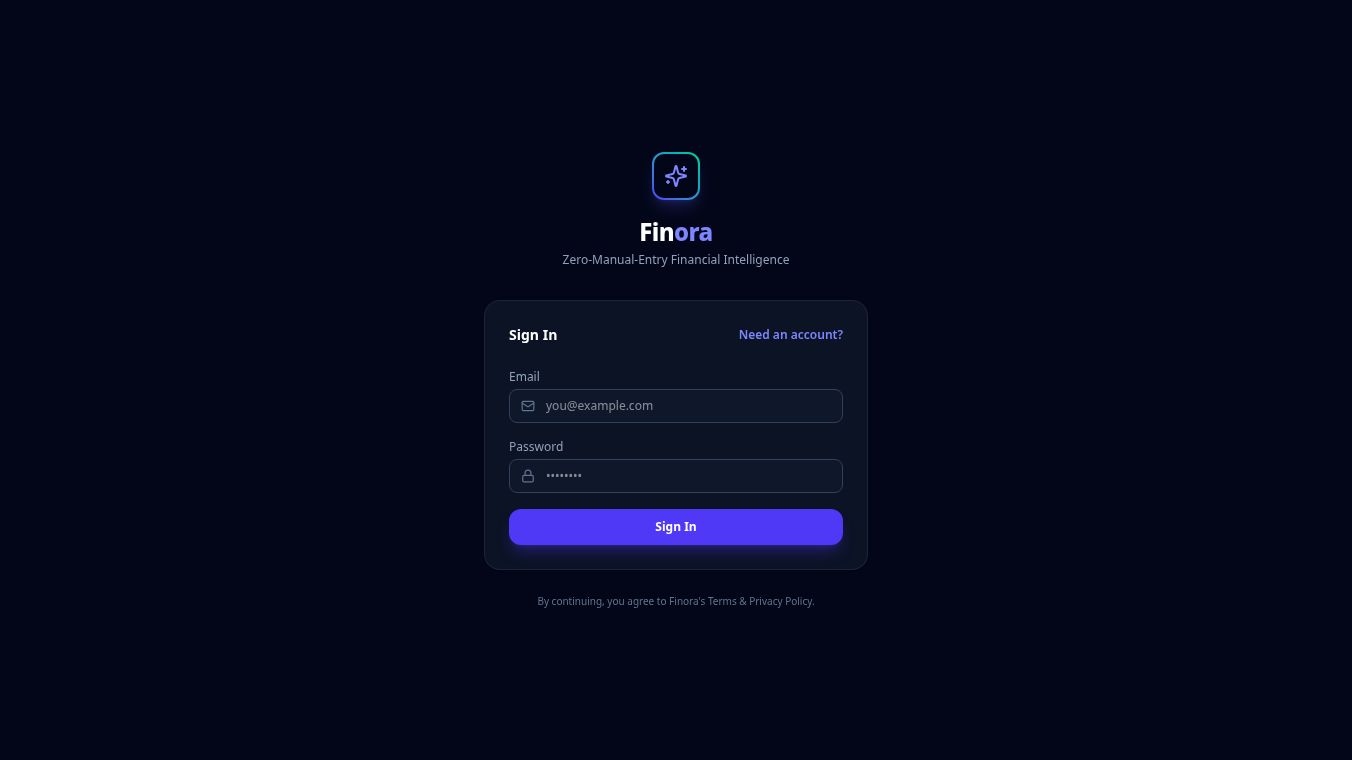 Finora-personal finance intelligence