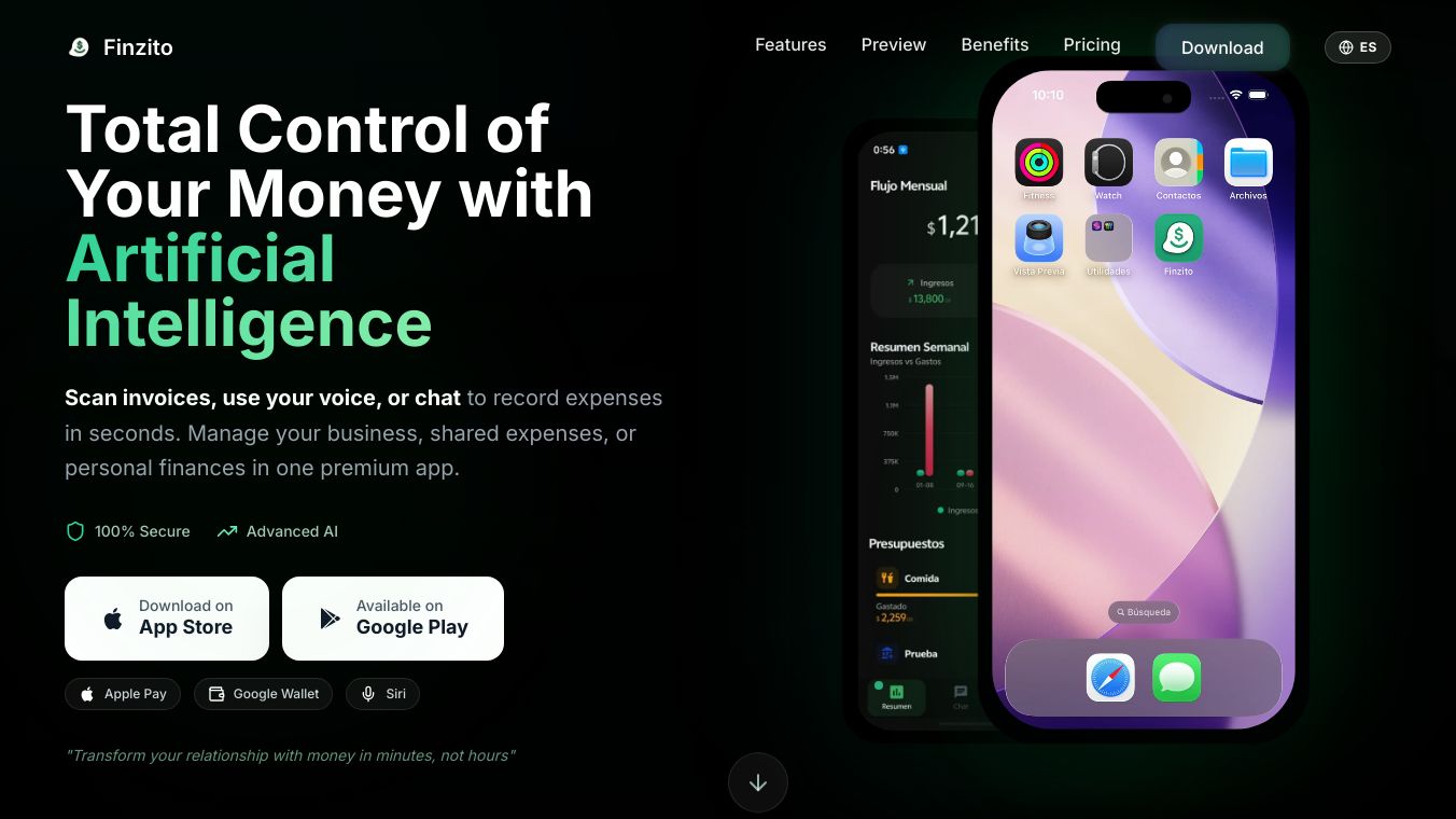 Finzito - Personal Finance with IA