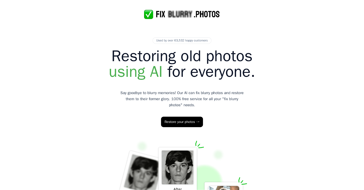 Fix Blurry Photos