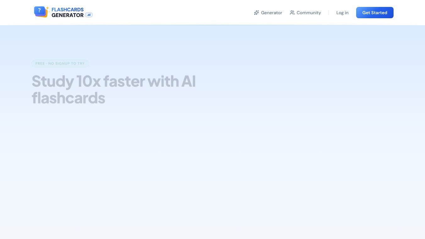 FlashCardsGenerator.ai