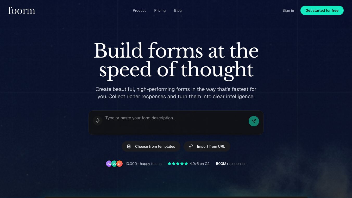 Foorm: Typeform & Bitly Alternative