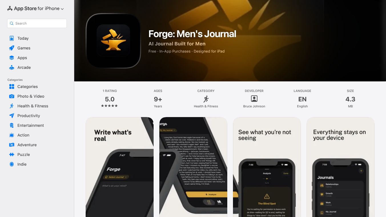 Forge: Men's Journal