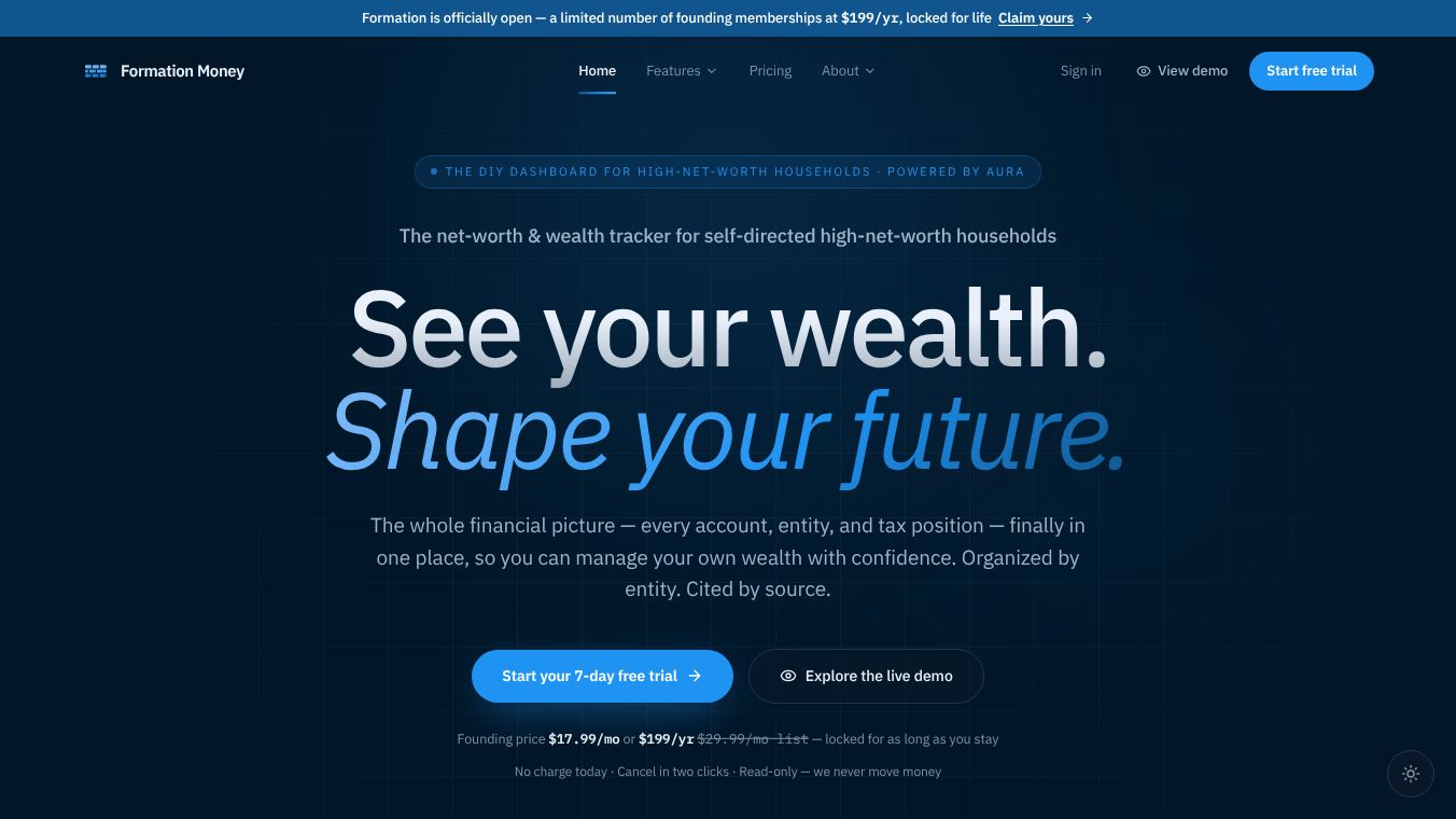 Formation Money