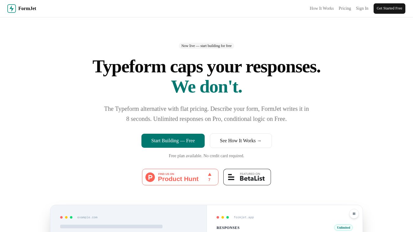 FormJet