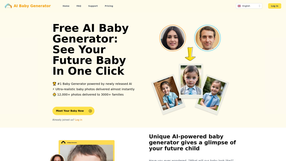 Free AI Baby Generator